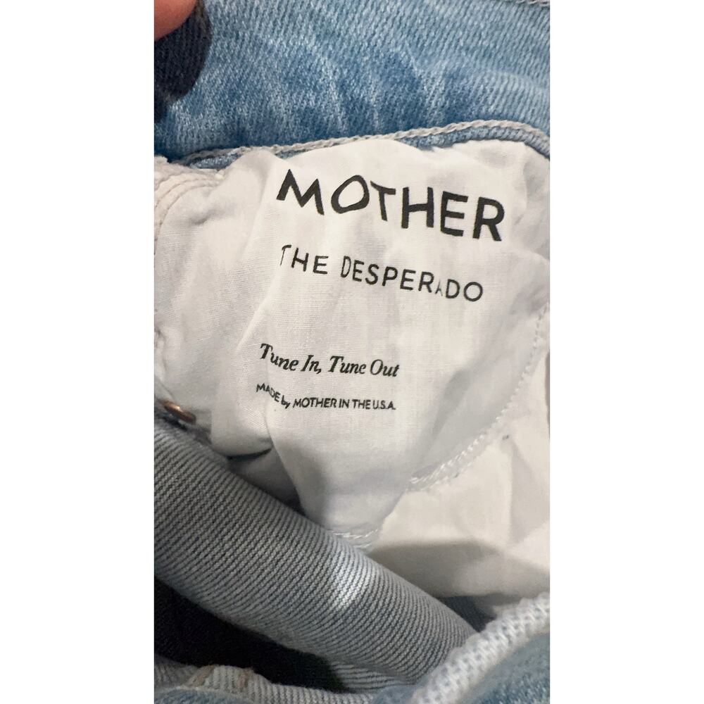 Brand New Mother The Desperado Jeans in Tune In, Tune Out 26” - Picture 8 of 10